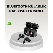 Bluetooth - 776 - 5.3 Anc Kablosuz Kulaklık Dokunmatik Kontrol, Dijital Ekran Ve Uzun - Novapazr - Pil Ömrü