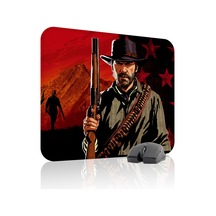 Red Dead Redemption 2 Dikişli Kauçuk Oyuncu Mousepad V3 - 48x40 Xl Gaming Mouse Pad