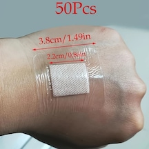 Chenkestoreone 50 Adet Nefes Alabilir Yumuşak Koruyucu Sargı Bezi, Acil Durum Ve Seyahat Kiti