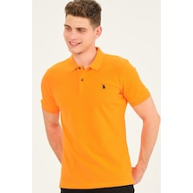 T8561 Dewberry Erkek Tshırt-turuncu Turuncu