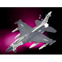 Diecast Kobra Savaş Uçağı Gri