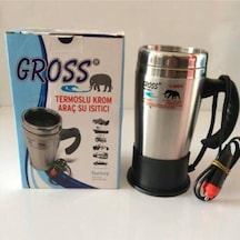 Ahmet Otomotiv Gross Çakmaklık Girişli 500 ML 24V Çelik Araç Içi Oto Su Isıtıcı