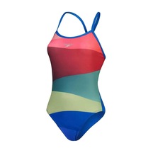 Speedo Endurance Plus Kadın Yüzücü Mayosu 8-00317416692 Çok Renkli
