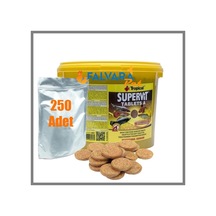 250 Adet Tropical Süpervit A Tablet Kovadan Bölme Balık Yemi