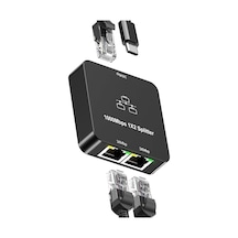 1000mbps Gigabit Ethernet Çoklayıcı 1 Giriş 2 Çıkış Ağ Dağıtıcı Yüksek Hızlı İnternet Dağıtıcı