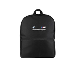 Bmw Logo M Power Motorsport Siyah Sırt Çantası