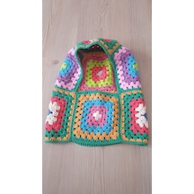 Balaclava Yeşil Çok Renkli