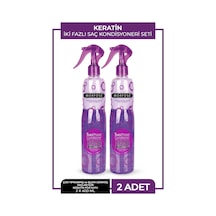 2x400 Ml Keratin Içeren Çift Fazlı Fön Suyu