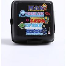 Kırmızı Beslenme Kabı Brawl Stars Saklama Kabı Kırmızı
