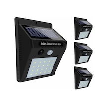 Solar Sensörlü Duvar Lambası Bahçe Lamba 20 Led Işık Tkdytgshlt2tjjq6mw0 Çok Renkli