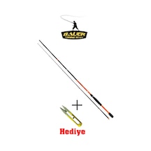 Bauer Akıra 210 2-8 Gr Spin Lrf Kamışı + Demir Makas