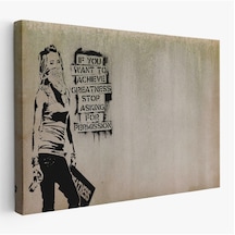 Harita Sepeti Banksy , Büyük İşler Yapmak İstiyorsanız İzin İstemeyi Bırakın Yazan Tablo-5003-150x255