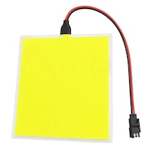 Powermaster Pm-37725 100x100mm Elektrominesans El 3v Led Panel Sarı Aydınlatmalı Esnek Yapı
