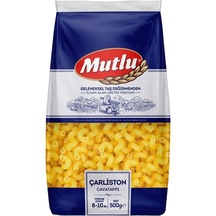 Mutlu Çarliston Makarna 500 Gr X 20 Adet - Geleneksel Tariflere Uygun, Kolay Pişen Lezzet