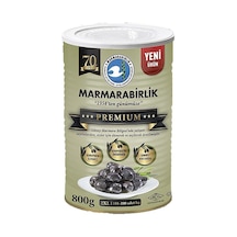 Marmarabirlik Premium 2XL Doğal Salamura Siyah Zeytin 800 G