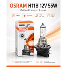 Osram H11b 12v 55w  Halojen Ampul Tekli Far Sis Ampulü