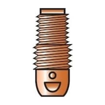 Te0003 Tig 9-20 / Argon Collet Body