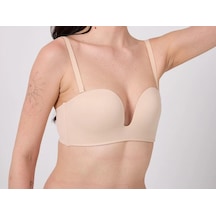 Ang Butik Freshness Msf05 Destekli V Dekolte Lazer Kesim Sütyen Ten