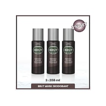 Brut Musk Erkek Sprey Deodorant 3 x 200 ML