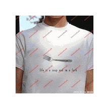 Tarzsokak Slogan Unisex Yazılı Oversize Tshirt Twgwbr41 Beyaz