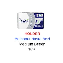 Holder - Belbantlı Hasta Bezi Medium Beden 30'lu M