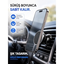 Mıknatıslı Araç İçi Telefon Tutucu Havalandırma Izgarasına Takımına Uygun - Lisinya