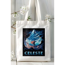 Art Hediye Celeste Oyun Baskılı Omuz Çanta Kişiye Özel Model 9 Çok Renkli