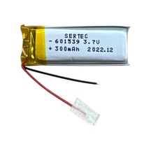 601539 3.7v 300 Mah Li-polymer Pil Devreli/1.5a
