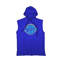 Bluu Barbell Unisex Kapşonlu Kolsuz T-Shirt Fitness Atleti (532942471)