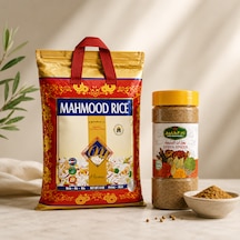 Basmati 1121 Pirinç 4 Kg + Zad Alkhaleej Yedi Baharat Karışımı Ekonomik Set