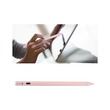 Kosona Pembe Akıllı Dokunmatik Kalem - Yüksek Hassasiyetli, Usb Şarjlı, Çinko Gövde - İpad, Samsung, Huawei, Xiaomi Ve Tüm Android Tabletler İçin Evrensel Stilus