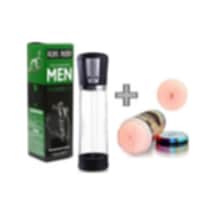 Truva Shop Men Power Tam Otomatik Penis Vakum Pompası +Aerospace Suni Vajina
