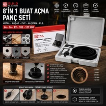 Buat Açma Panç Seti 64-127 Mm Belirtilmemiş