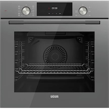 Uğur UAF 6011D GCPET A Enerji Sınıfı 10 Programlı Fry Art Ankastre Fırın Gri