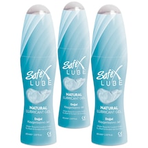 Safex Lube Kayganlaştırıcı Jel Sade 3 x 85 ML