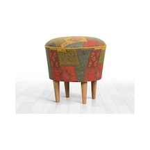 Lorencehome Rug Puf - Yeşil