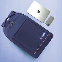 Mcc-006bl 15.6 İnç Laptop Sırt Çantası, Mackbook Sırt Çantası, Bilgisayar Ve Notebook Çantası, Kadın Erkek Bilgisayar İş Çantası, Üniversite Okul Çantası, Lacivert 4296