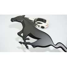 Dk Tuning Mustang Shelby Gt Koşan At Bagaj Siyah Logo Arma