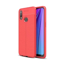 Galaxy A10s Kılıf Auto Focus Kapak - Kırmızı