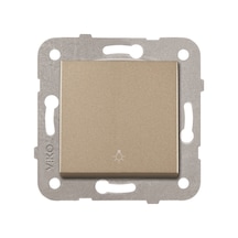 Viko Artline Novella Bronz Light Anahtarı Çerçevesiz - 92605203
