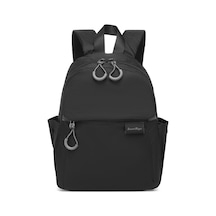 Smart Bags Siyah Günlük Mini Boy Hafif Kadın Sırt Çantası