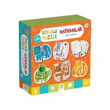 Ca.5126 Dokulu Puzzle Hayvanlar