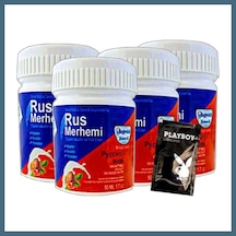 Bezos Süper Rus Merhemi Glegnid Blue Tüy Kremirus Merhemi 4 Tane X 50 Ml + Yanında Jel Agc