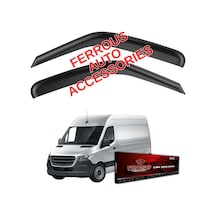 Mercedes Sprinter W907 Fitil Üstü Ferrous Cam Rüzgarlığı 2li 2019 Ve Üstü