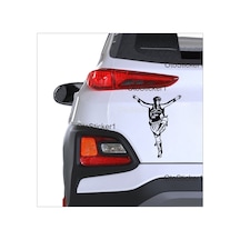 Oto Sticker Efe Zeybek Stickeri   Renk Seçen Siyah-25X16Cm-