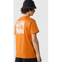 The North Face Redbox Celebration Erkek T-shirt Turuncu-turuncu