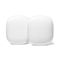 Google Nest Wifi Pro - Wi-fi 6e - Yüksek Hız Ve Tüm Evi Kapsama Özelliğine Sahip Güvenilir Ev Wi-fi Sistemi - Mesh Yönlendirici - 2 Paket - Kar Yenilendi -122543