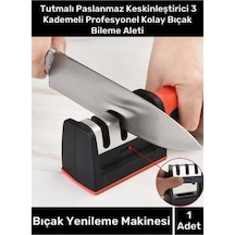 Manuel Bıçak Bileyici 3 Açılı Bileyici,bıçak Keskinleştirici Pratik Mutfak Esyasi