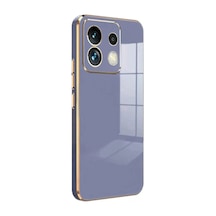 Herşeytrend Xiaomi Poco M6 Pro 4g Kılıf Volet Silikon - Mavi Çok Renkli Diğer