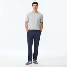 Nautica Erkek Lacivert Regular Fit Su İtici Pantolon Düz P57219t Lacivert